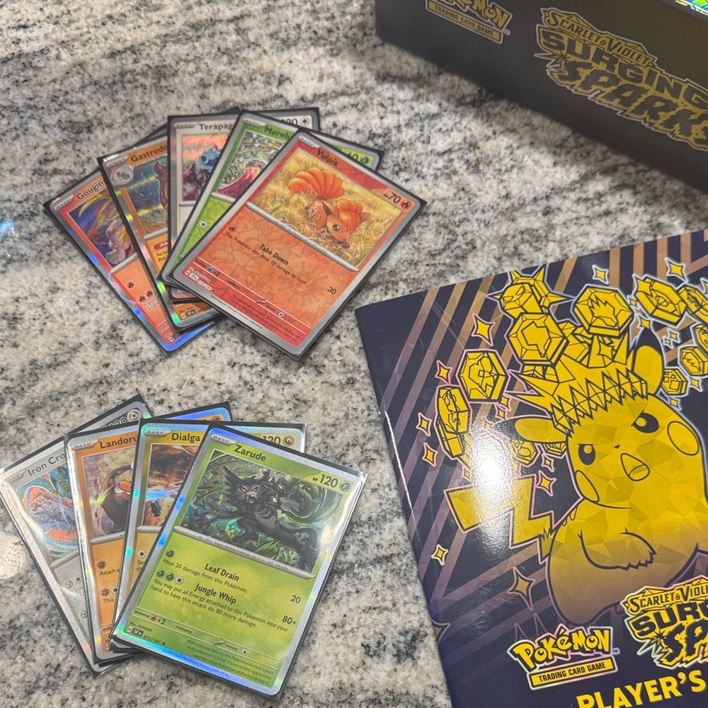 Pokémon Surging Sparks Trading Cards